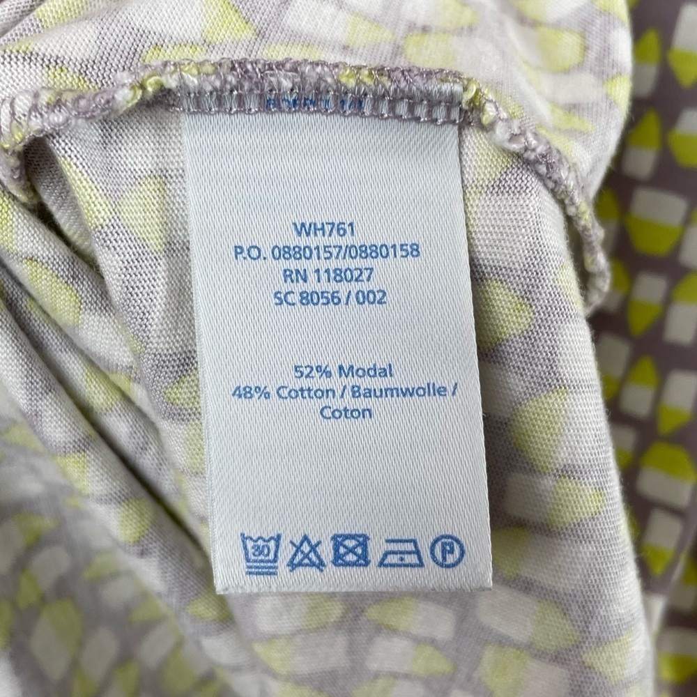 Boden Casual Short Sleeve Weekend Jersey Dress in Grey‎ Green Size 6 Regular - Picture 5 of 6